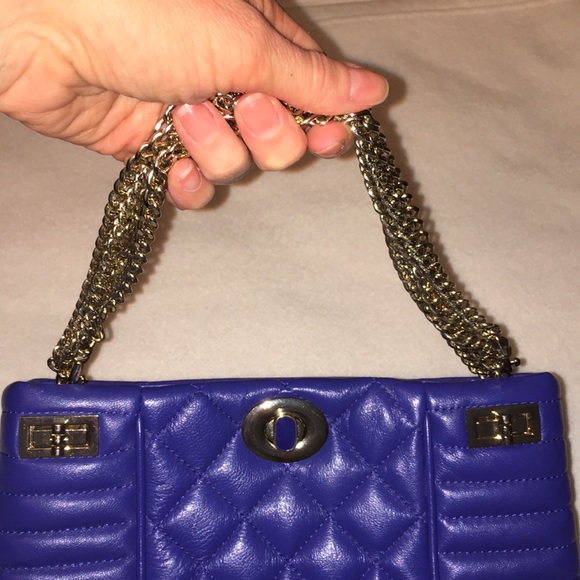 Marciano Vanessa Genuine Leather Quilted Clutch - Picture 6 of 6